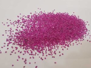 What is the pink color in fused alumina Knowledge -1-