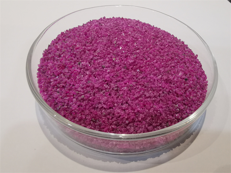 what is the pink color in aluminum oxide Knowledge -1-